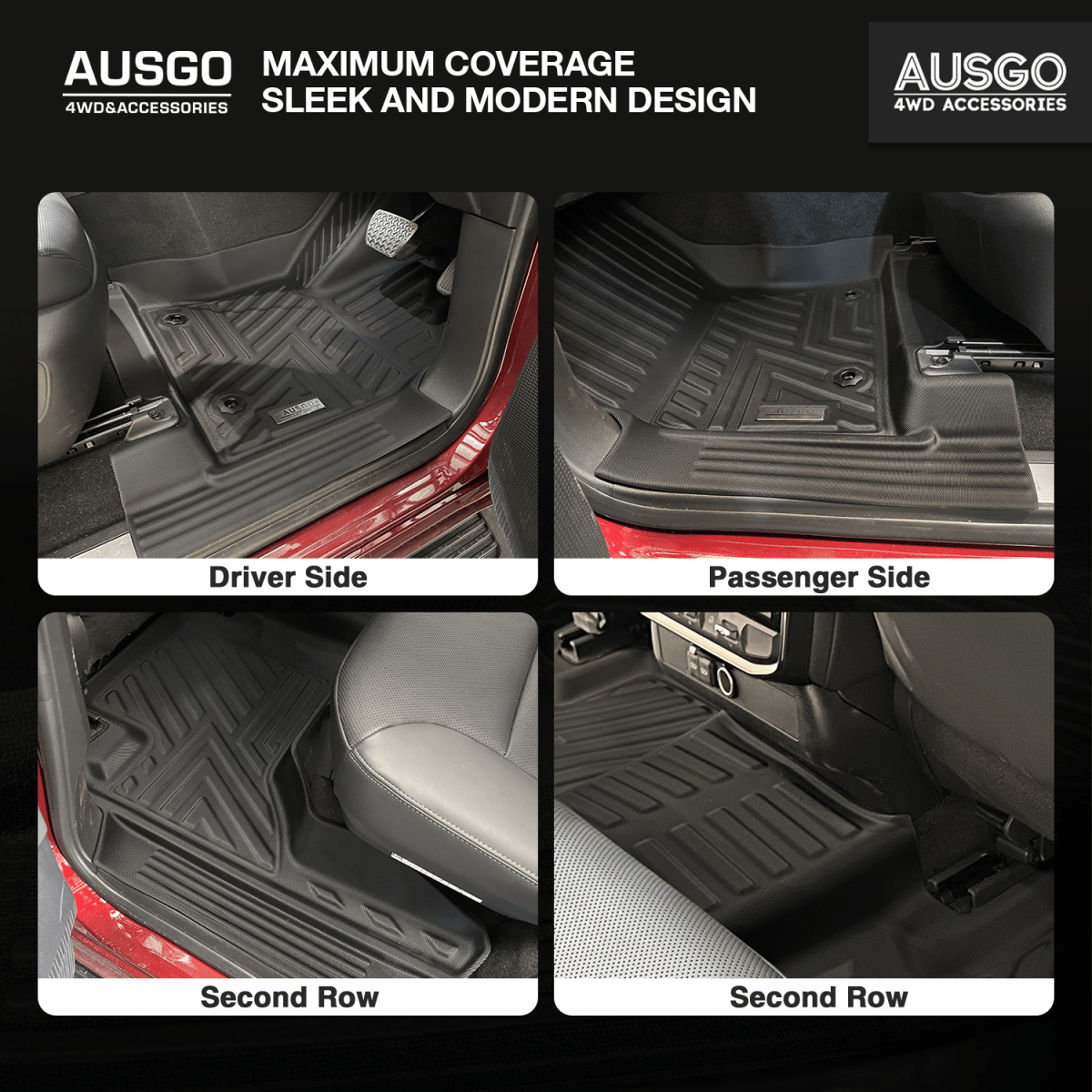 Toyota Land Cruiser 300 Series 2021 - Onwards Car Floor Mats - NZ Offroader