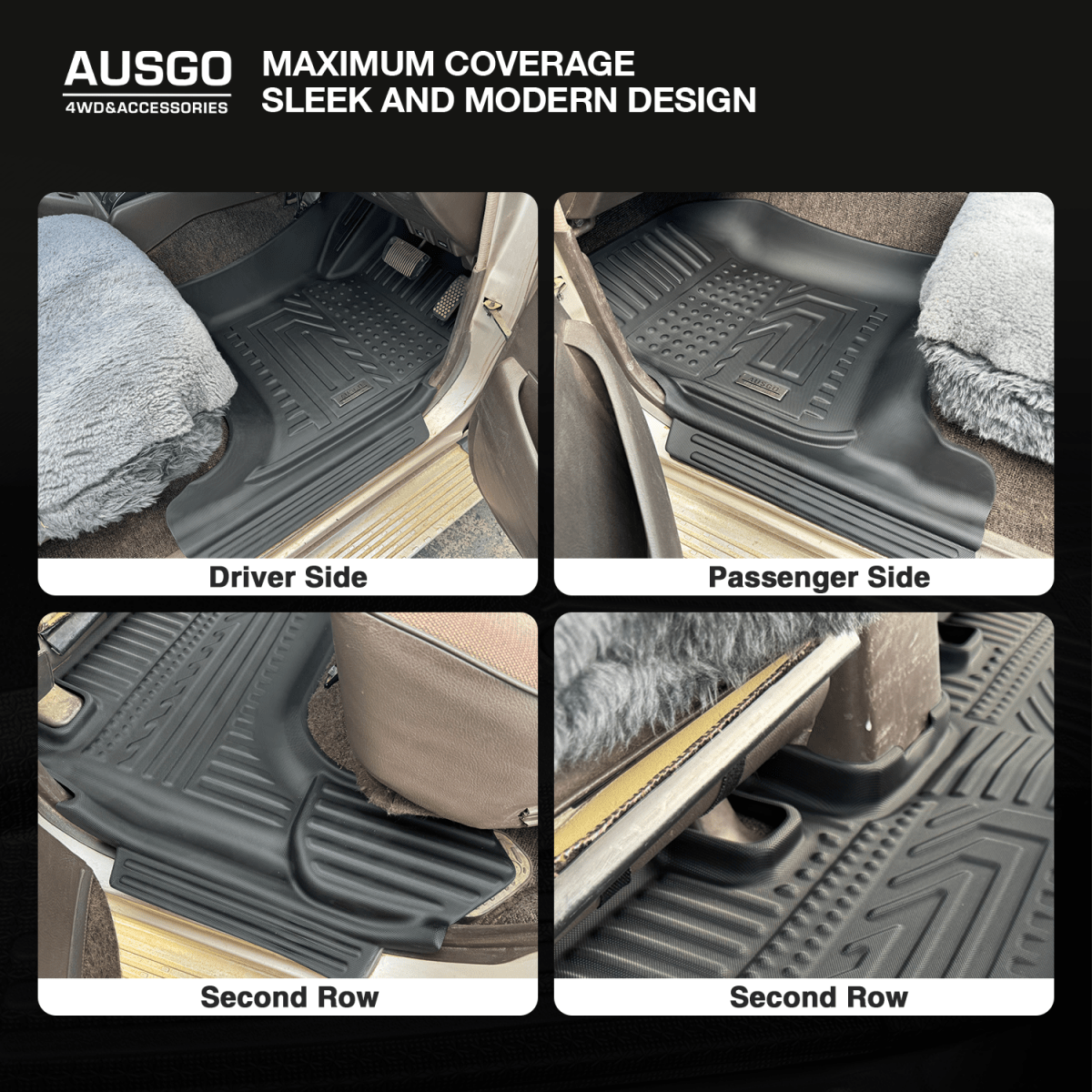 Toyota Land Cruiser 80 Series 1990 - 1998 Car Floor Mats - NZ Offroader