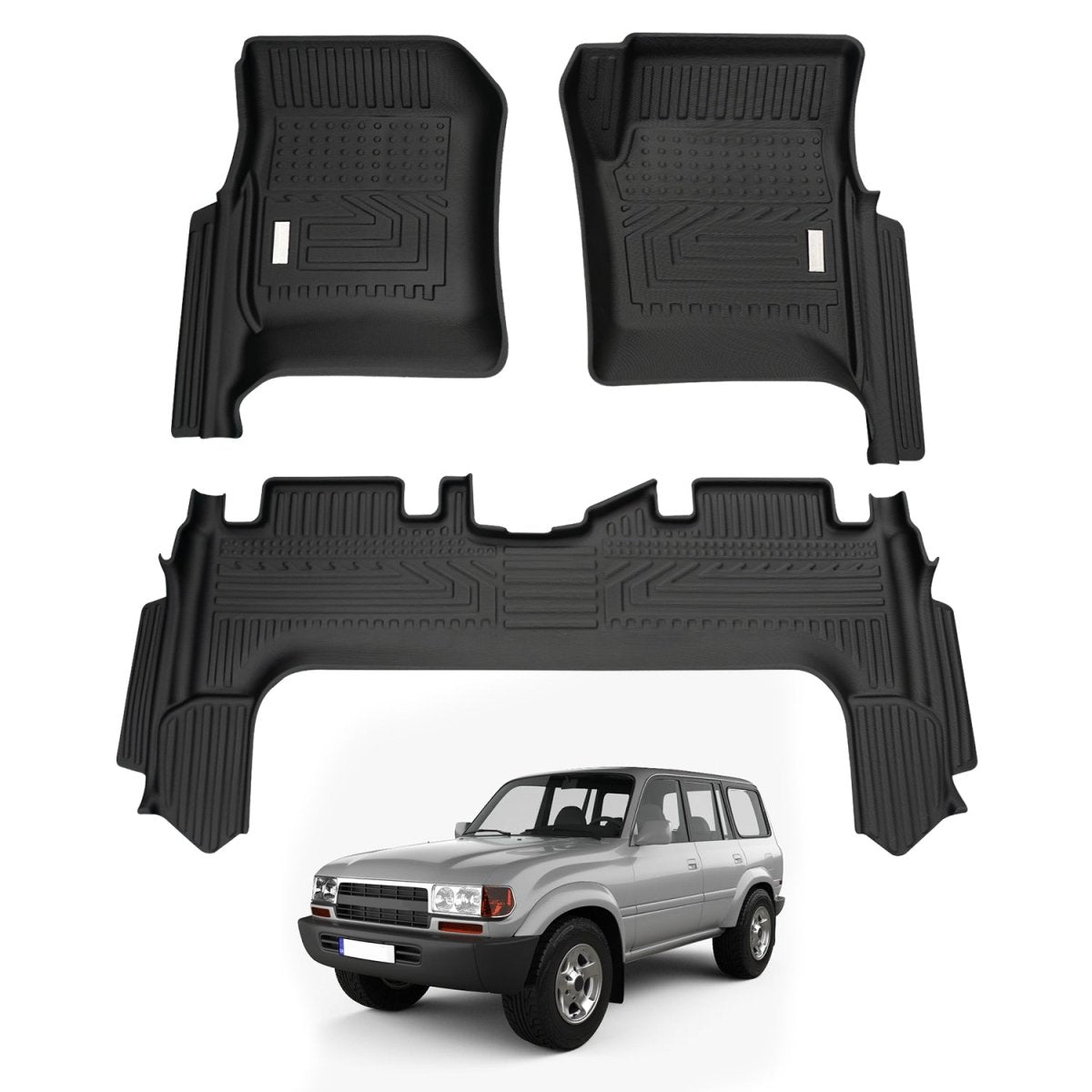 Toyota Land Cruiser 80 Series 1990 - 1998 Car Floor Mats - NZ Offroader