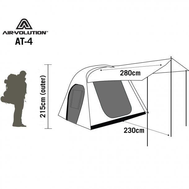 Darche Air Volution AT-4 Tent NEW - NZ Offroader