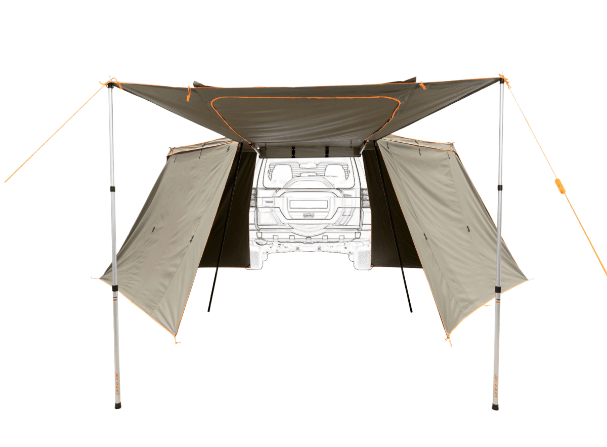 Darche Eclipse 180R Compact Awning Walls - NZ Offroader