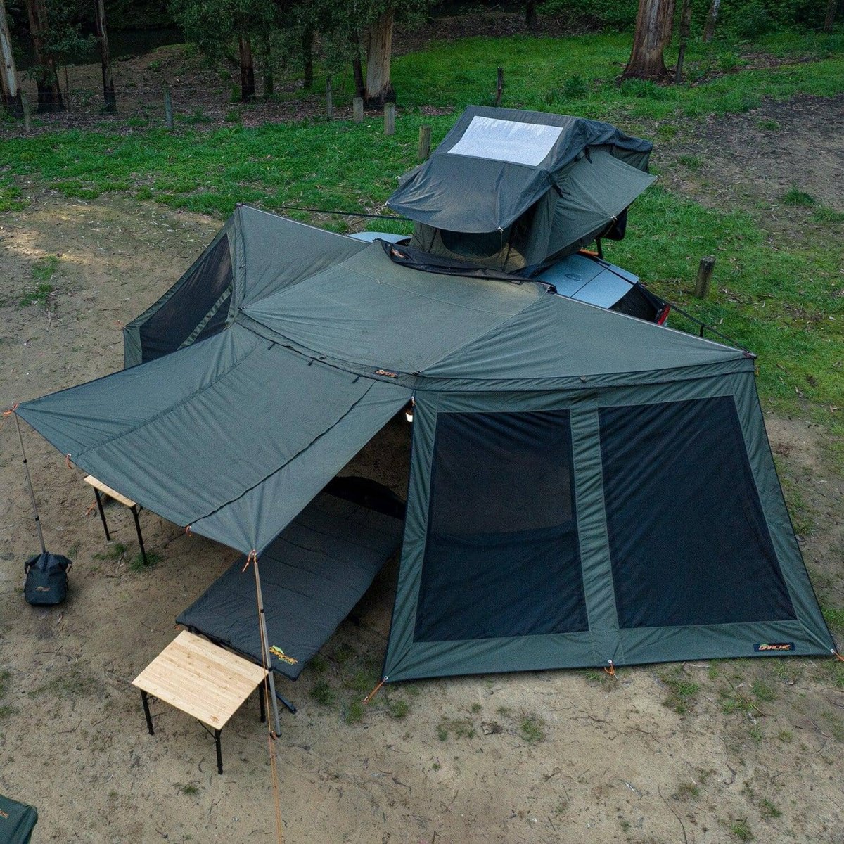 Darche ECO Eclipse 180 Awning Wall Set - NZ Offroader