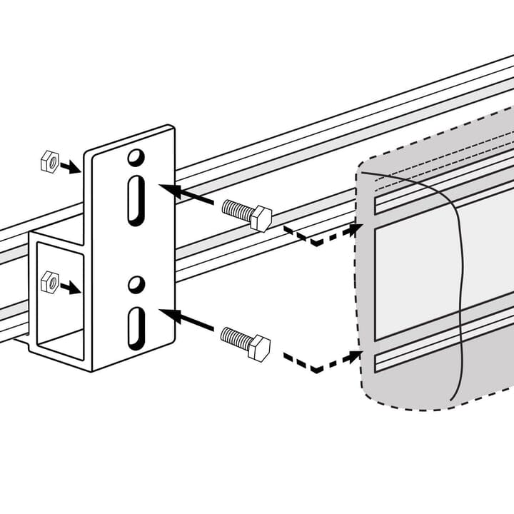 Darche Hardshell RTT Awning Brackets - NZ Offroader