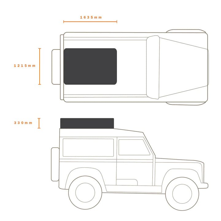 Darche HI VIEW 1600 Roof Top Tent - NZ Offroader