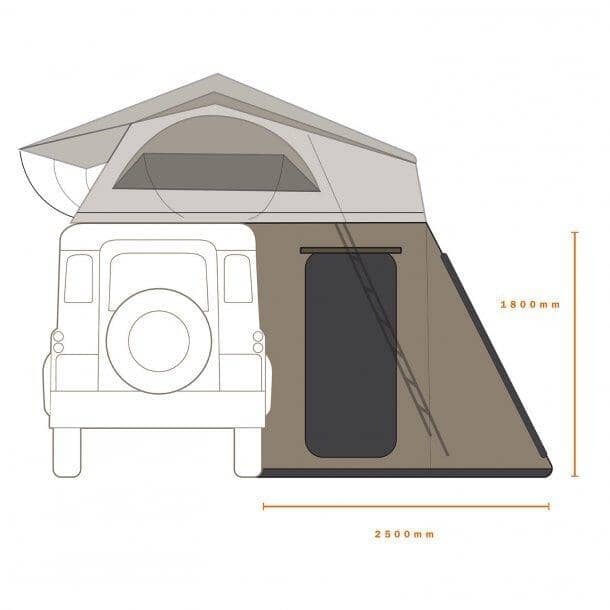 Darche RTT Annex for Hi View 1800/1.8M - NZ Offroader