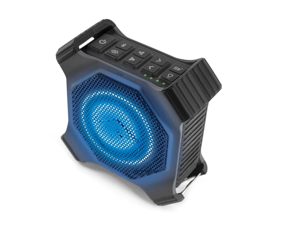 ECOXGEAR EcoEdge+ IP67 RGB Colour Music Sync LED Waterproof Speaker - NZ Offroader