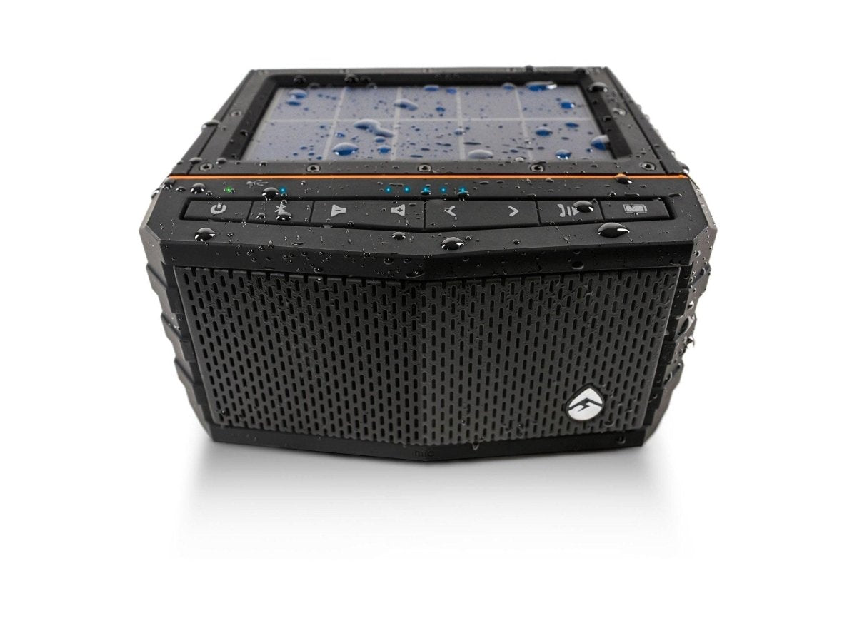 ECOXGEAR Sol Jam Solar Charging IP67 RGB Colour Music Sync LED Waterproof Speaker - NZ Offroader