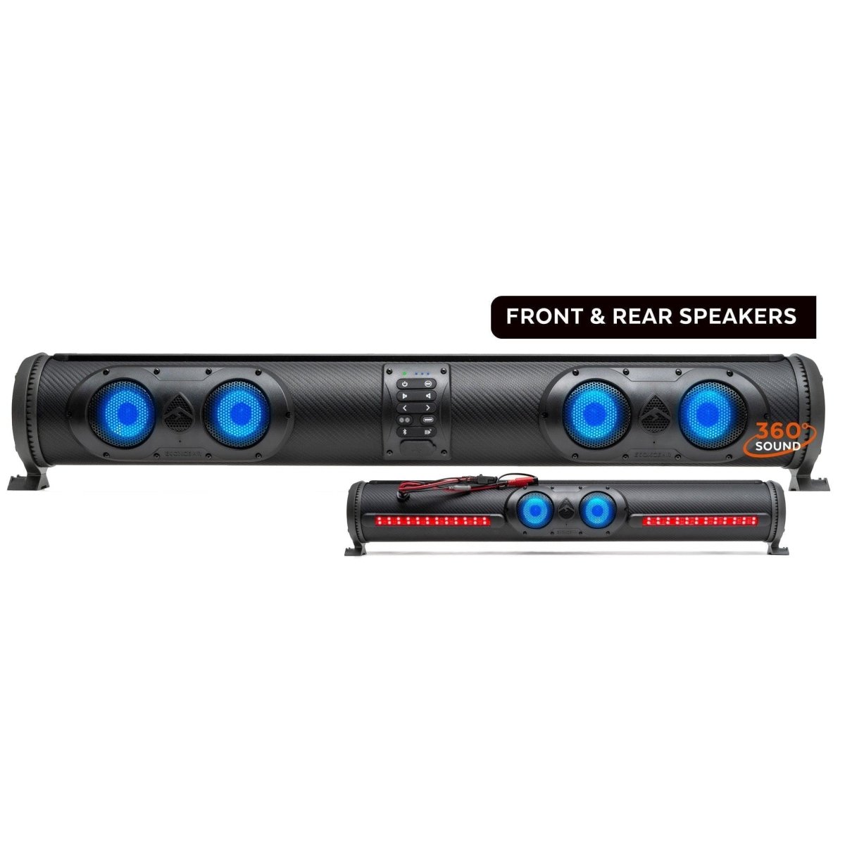 ECOXGEAR SoundExtreme SEDS32 500W 360 SOUND IP66 Waterproof Powersports Soundbar - NZ Offroader