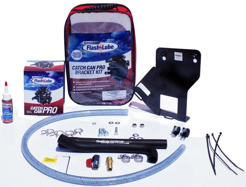 Flash Lube Catch Can Pro to suit Mitsubishi Challenger 12/2009+ - NZ Offroader