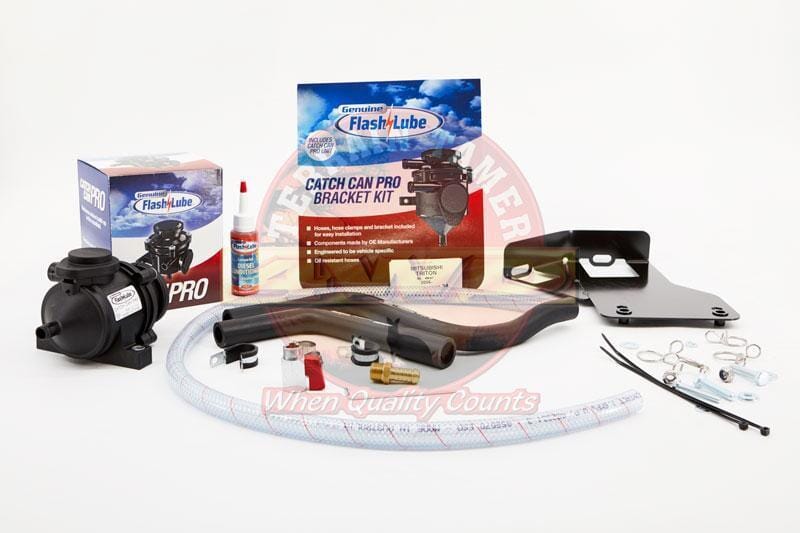 Flash Lube Catch Can Pro to suit Mitsubishi Triton 2006-2009 - NZ Offroader