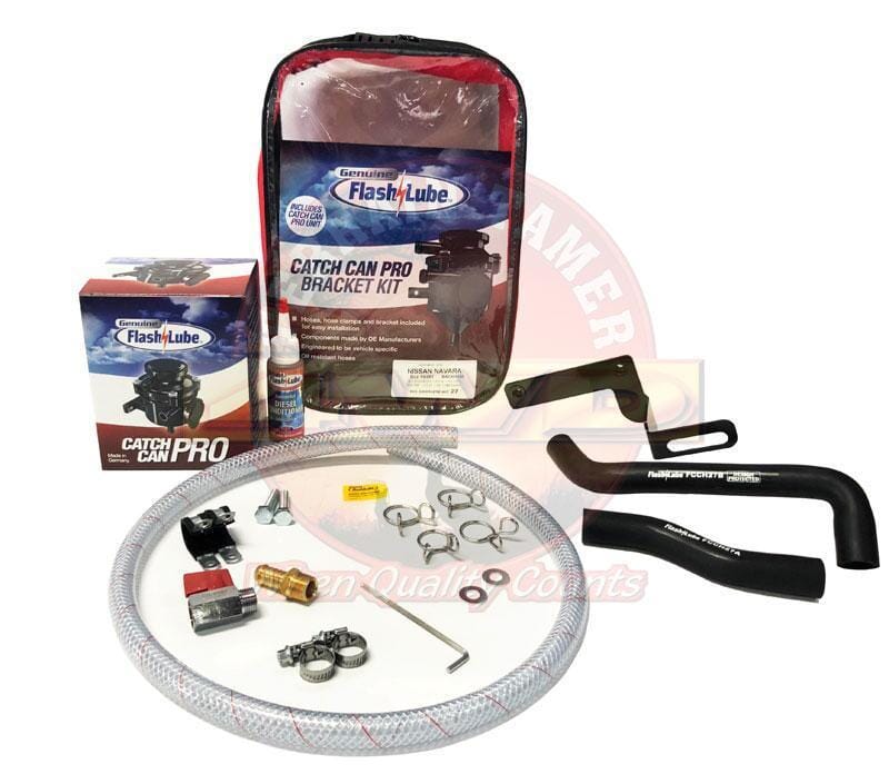 Flash Lube Catch Can Pro to suit Nissan Navara D22 01/2008+ - NZ Offroader