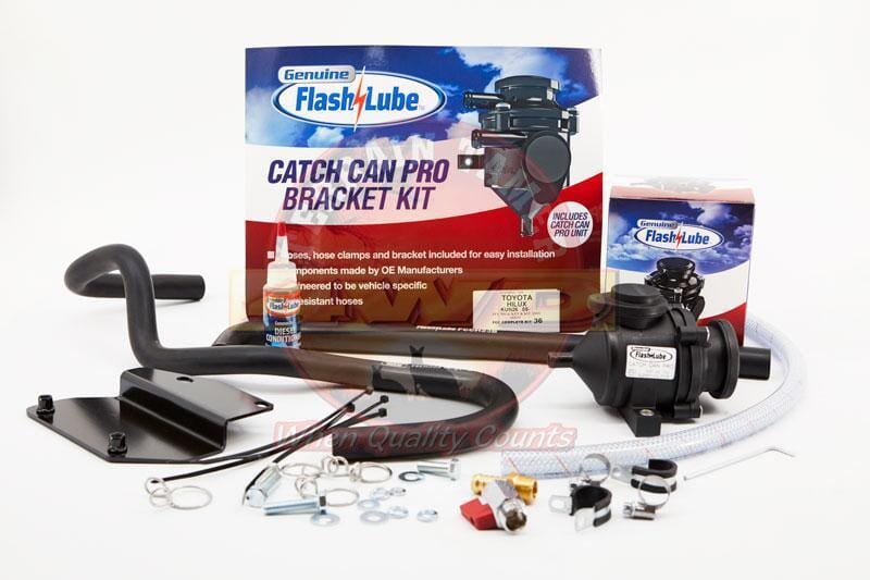 Flash Lube Catch Can Pro to suit Toyota Hilux KUN26 04/2005-05/2015 - NZ Offroader