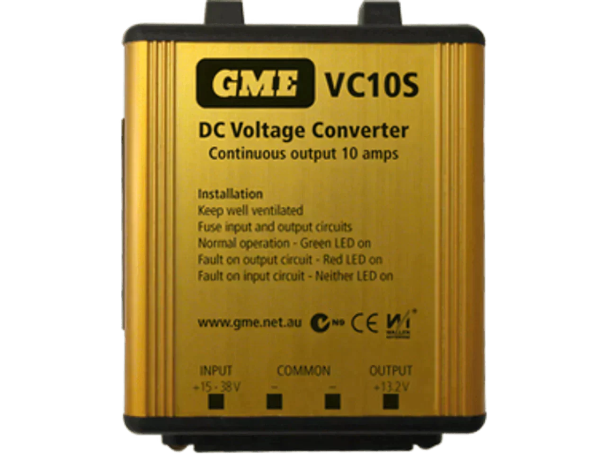 GME 10 Amp Switch Mode Voltage Converter - NZ Offroader