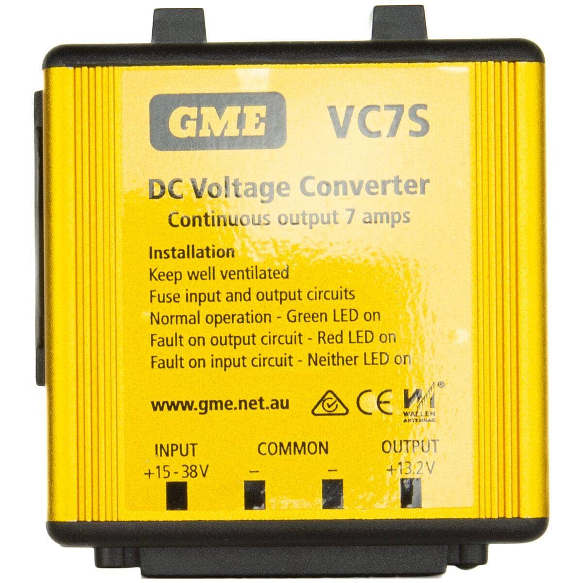 GME 7 Amp Switch Mode Voltage Converter - NZ Offroader