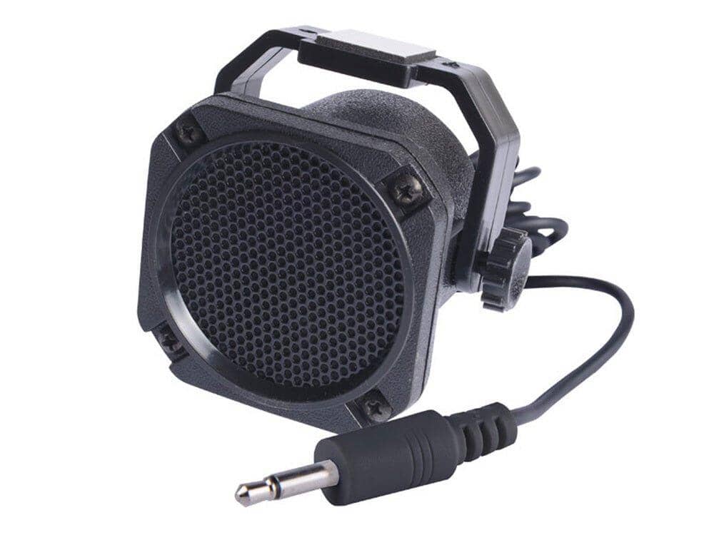 GME 8 Ohm 6.5mm x 6.5mm extension speaker with lead & plug Black - NZ Offroader