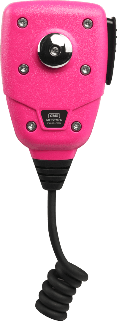 GME Heavy Duty Microphone - McGrath Foundation Pink - To Suit TX3500S - NZ Offroader