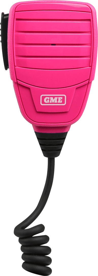 GME Heavy Duty Microphone - McGrath Foundation Pink - To Suit TX3500S - NZ Offroader