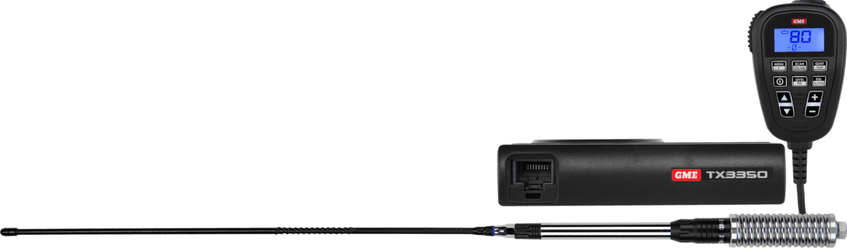 GME TX3350UVP 5 Watt Super Compact UHF CB Radio - Value Pack - NZ Offroader