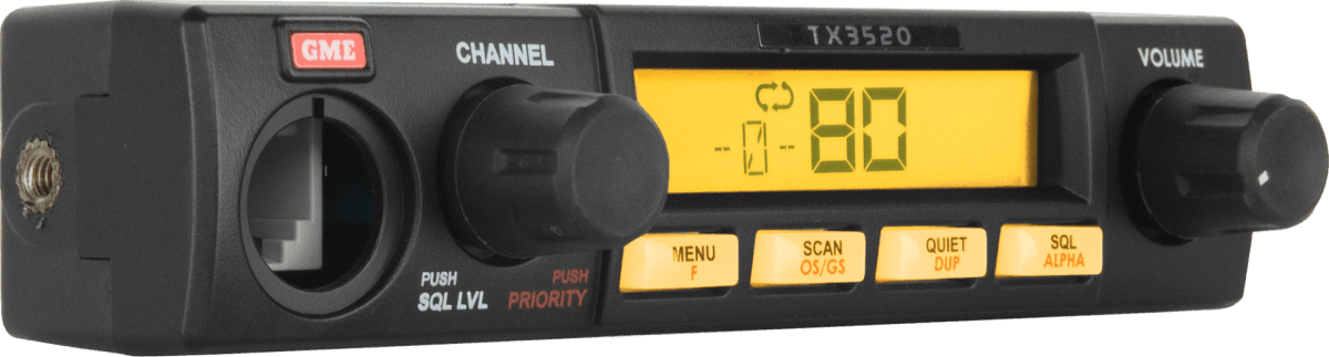 GME TX3520S 5 Watt Remote Head UHF CB Radio With Scansuite™ - NZ Offroader