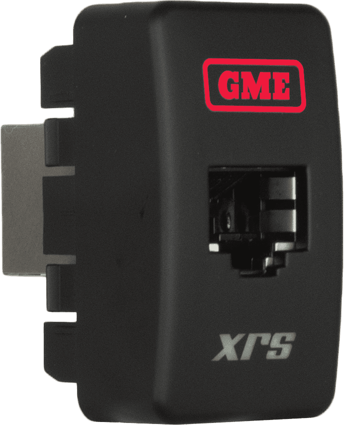 GME XRS-RJ45R4 RJ45 PASS-THROUGH ADAPTOR - TYPE 4 (RED) - NZ Offroader