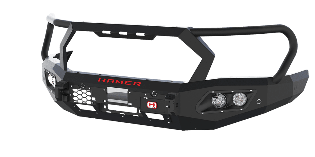 Hamer AM106-PT King Series Plus Winch Bar for Isuzu Dmax 2016-2020 - NZ Offroader