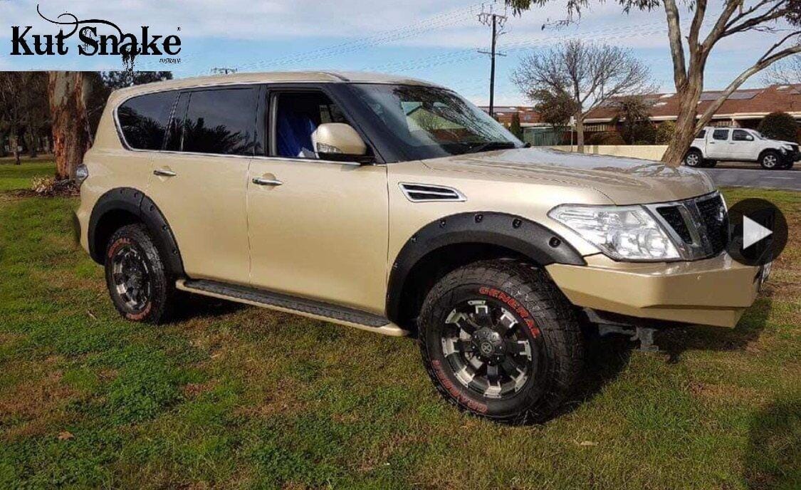 Kut Snake Flare Kit to Fit Nissan GU6 Models - NZ Offroader