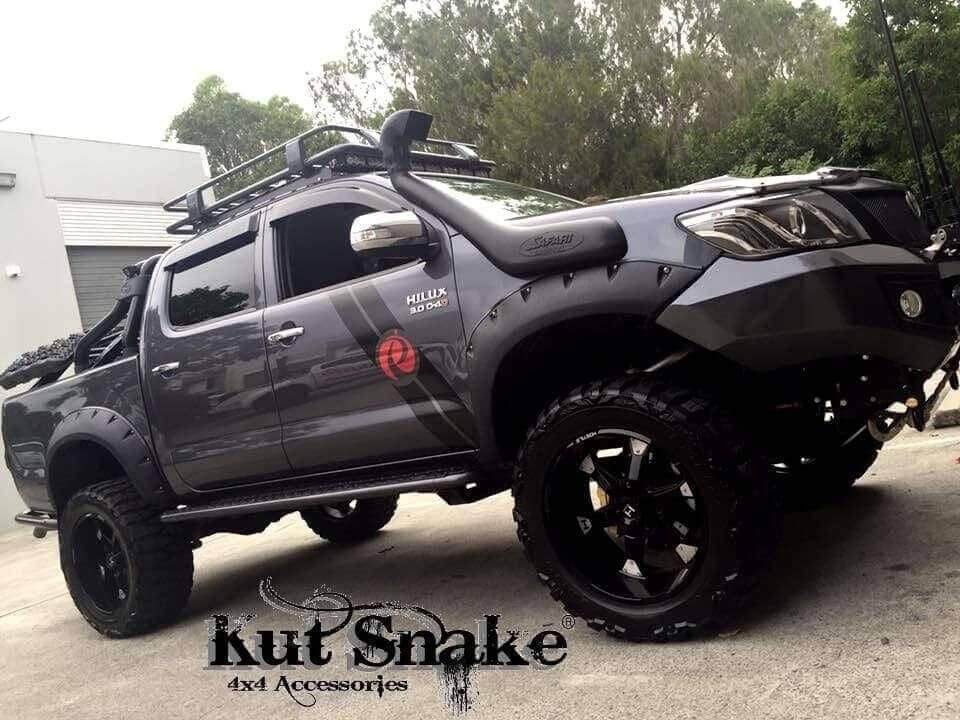 Kut Snake Flares for Toyota Hilux KUN Models 2005 - 2016 - NZ Offroader