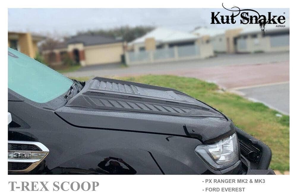 Kut Snake T-Rex Bonnet Scoop to Fit Ford Ranger PX Models - NZ Offroader