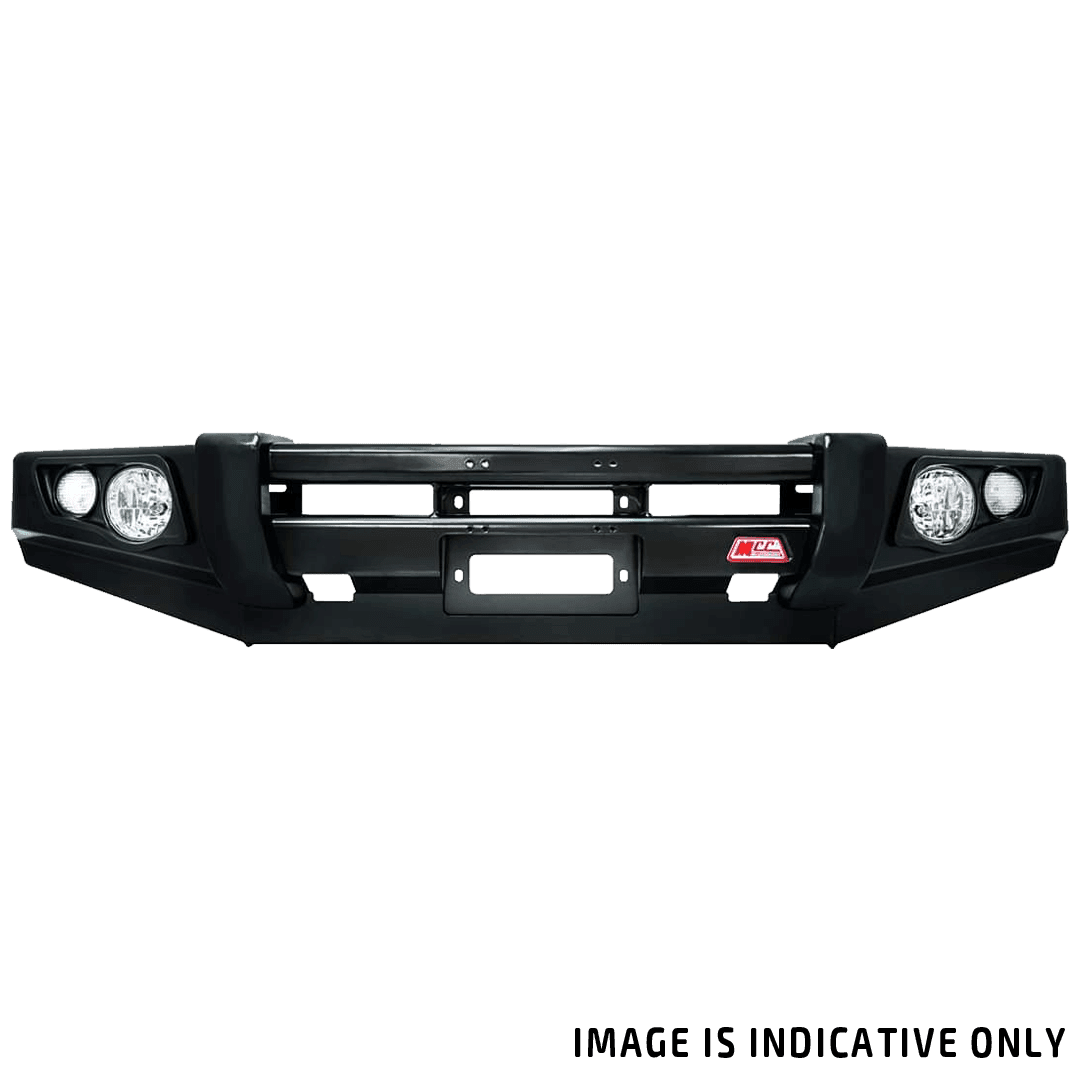 MCC Falcon 707-01 No Loop Premium Winch Bar for Mitsubishi Triton MR 2019-on (Includes Replacement Washer Bottle and Underbody Protection Plates) - NZ Offroader
