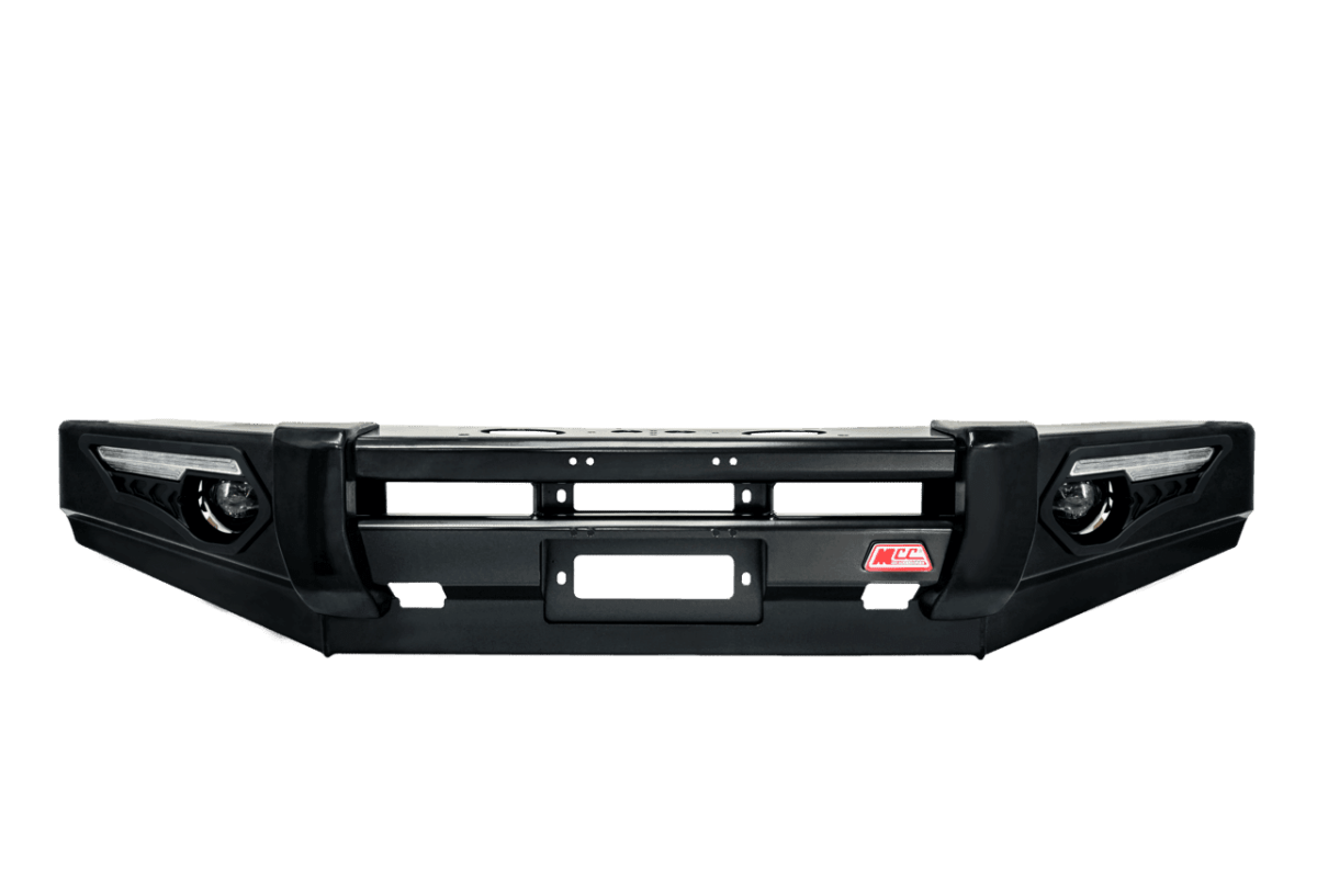 MCC Phoenix 808-01 No Loop Winch Bar for Mitsubishi Triton MQ 2015 - 2018 - Includes Replacement Washer Bottle and Underbody Protection Plates - NZ Offroader