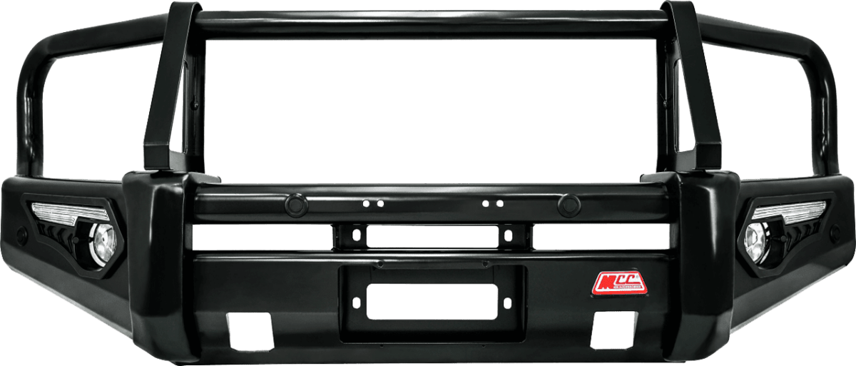 MCC Phoenix 808-02 Winch Bar for Mitsubishi Triton MQ 2015 - 2018 - Includes Replacement Washer Bottle and Underbody Protection Plates - NZ Offroader