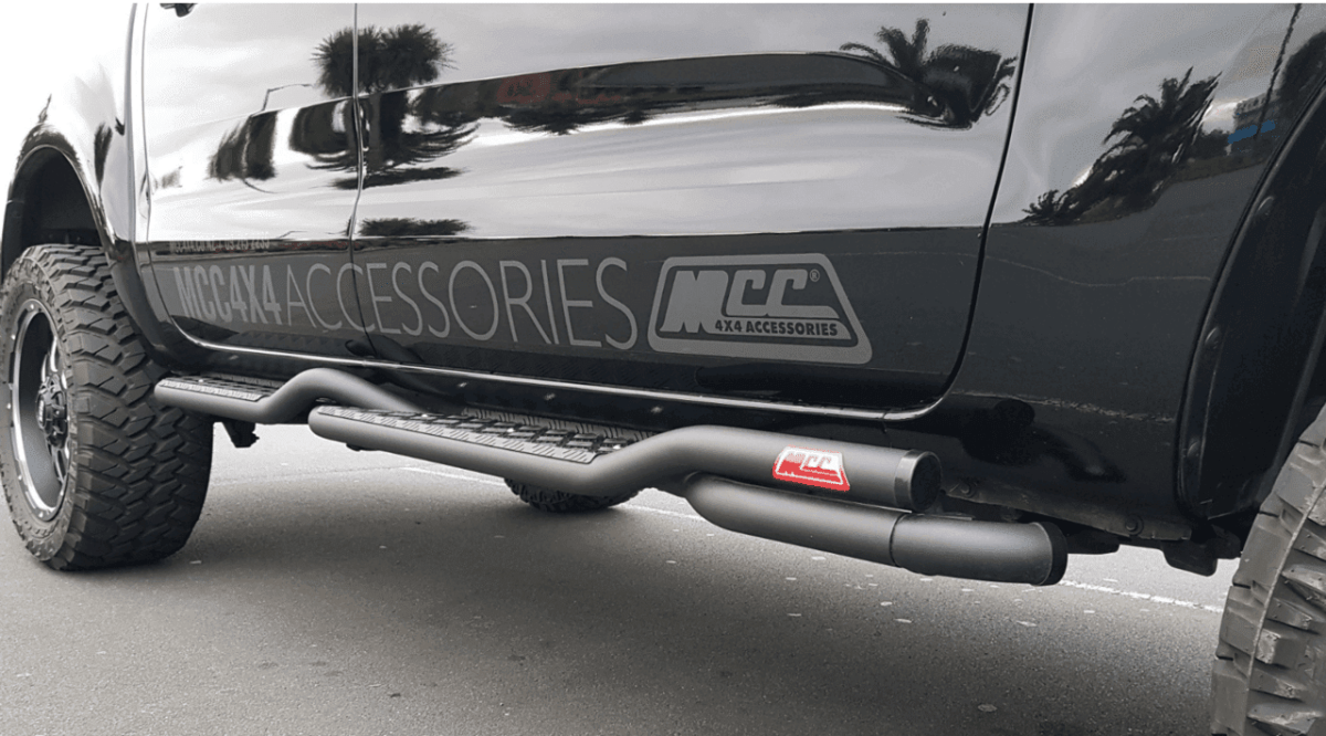 MCC Twist Tube Side Steps 030-09 for Ford Ranger Raptor 2018 - current - NZ Offroader