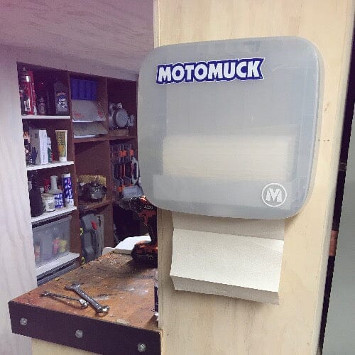 Motomuck Towel Dispenser Workshop OR Multifold+ paper towel combos - NZ Offroader