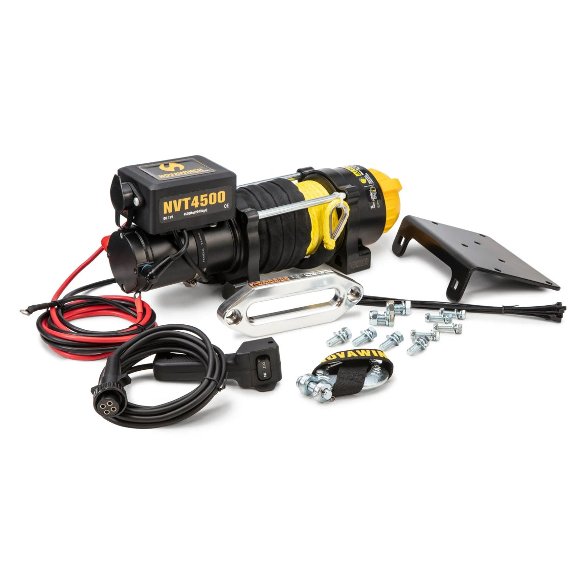 Novawinch NVT Series General Purpose Electric Winch - 4,500lb 12 volt - NZ Offroader