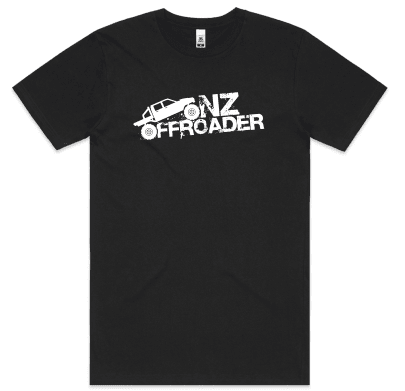 NZ Offroader T-Shirt - Black - NZ Offroader