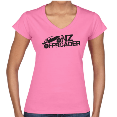 NZ Offroader T-Shirt - Pink - NZ Offroader