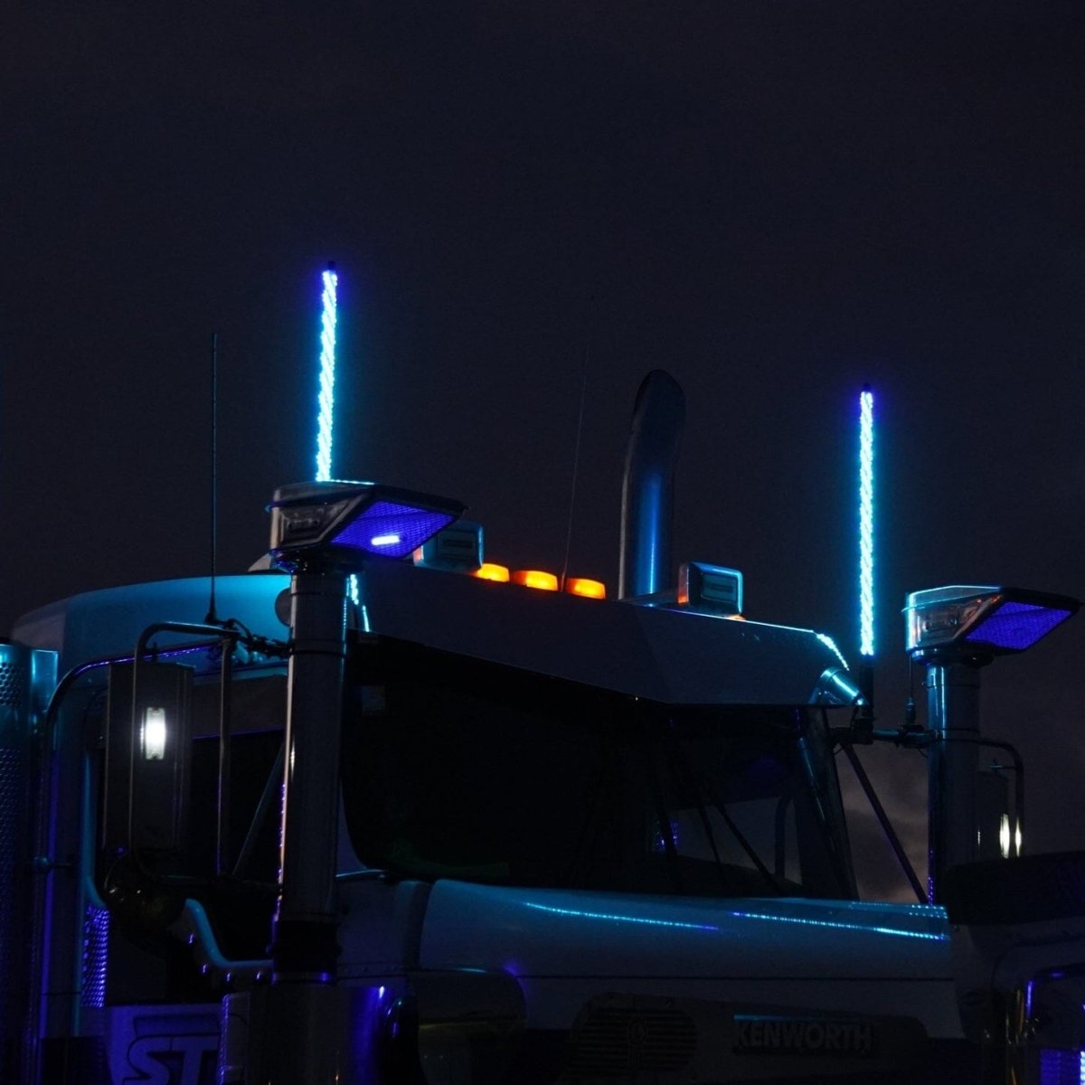 NZ Whiplights 3ft (91cm) LED Whip Light - Pair - NZ Offroader