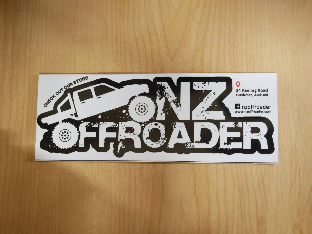 NZOffroader Clean Cut Stickers - NZ Offroader