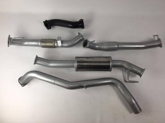 Outback 3" Stainless Steel Exhaust To Suit Ford Ranger / Mazda BT50 - NZ Offroader
