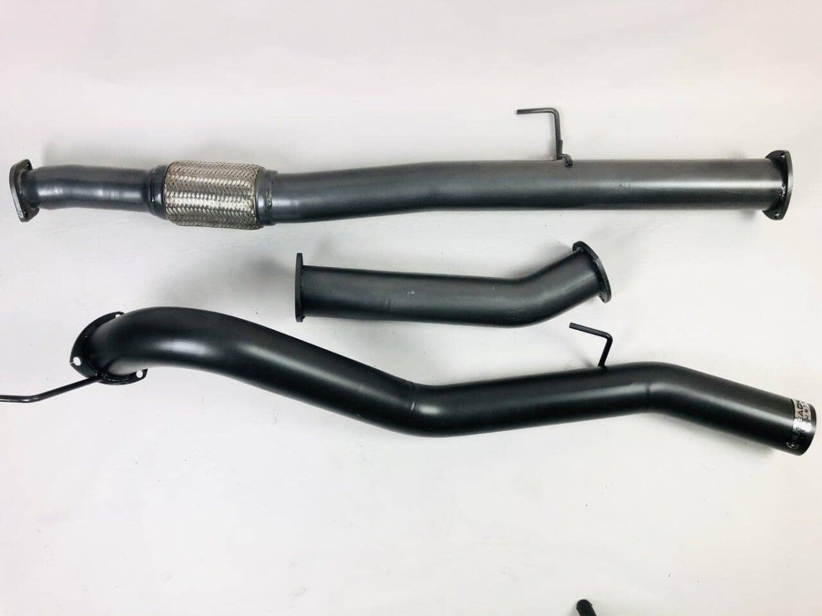 Outback 3.5" DPF Back Exhaust to suit Isuzu D-MAX 2017 - 08/2020 - NZ Offroader