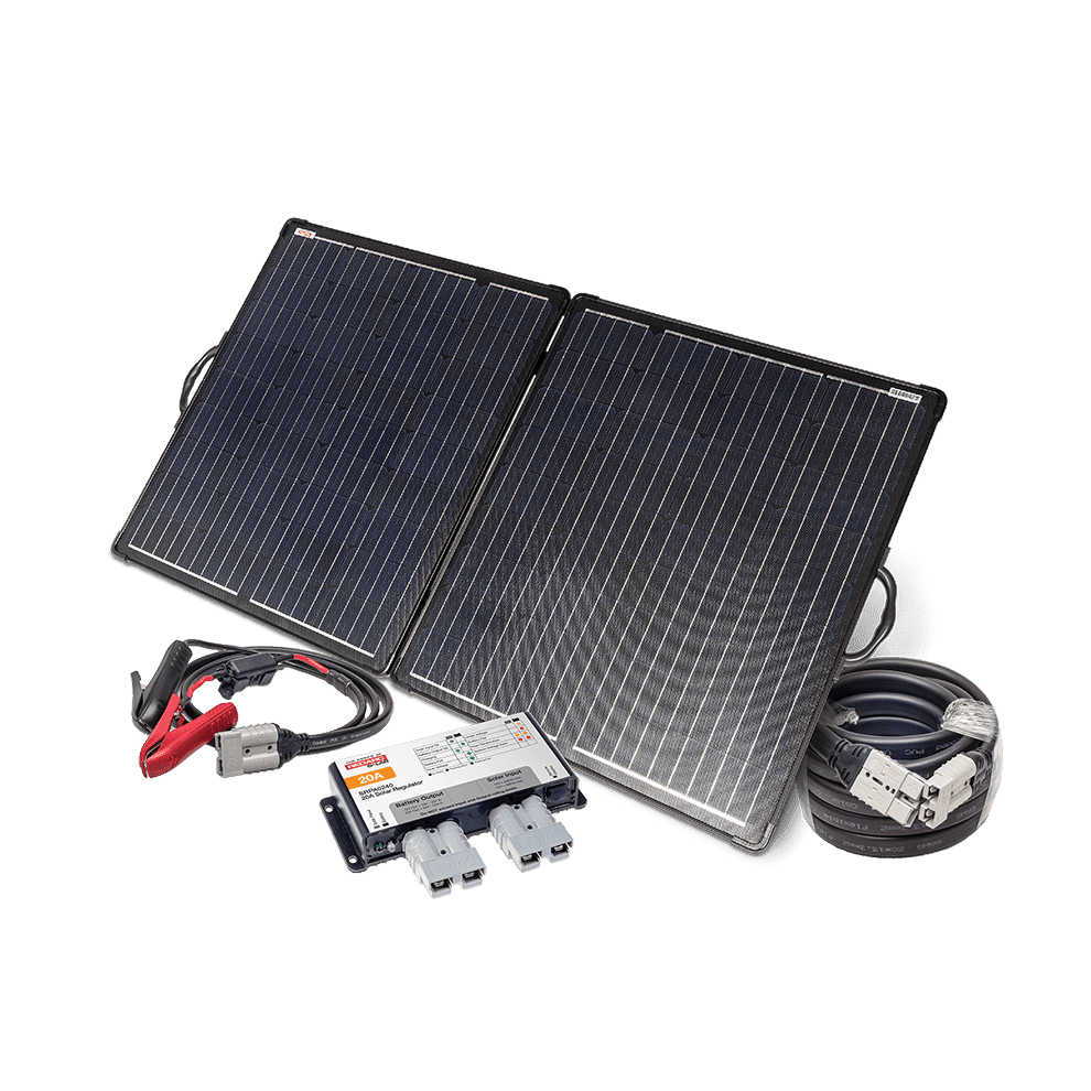 REDARC 200W Monocrystalline Folding Solar Panel Kit - NZ Offroader