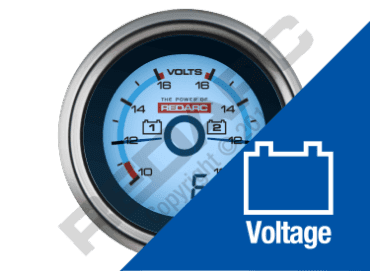 REDARC Dual Voltage Gauge With Optional Current Display - NZ Offroader