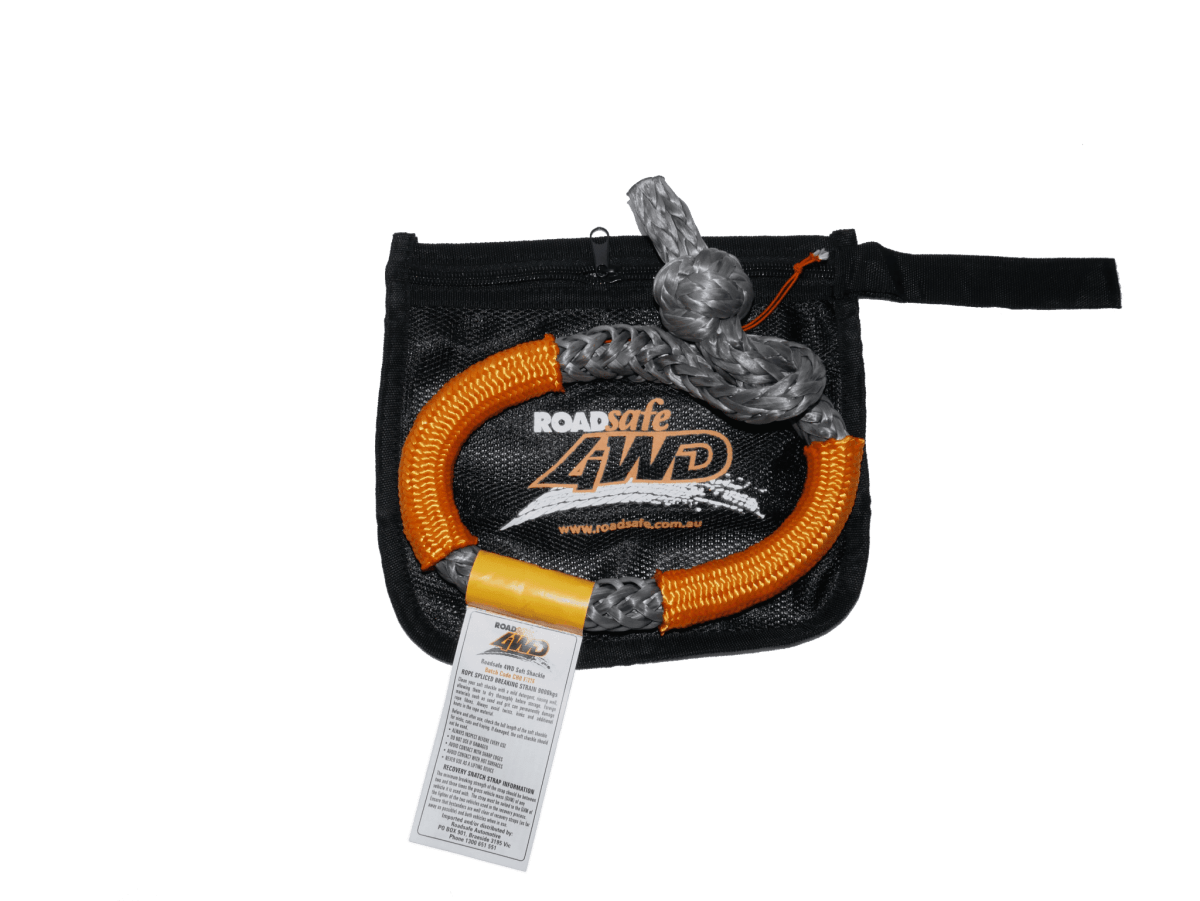 Roadsafe 4WD Soft Shackle (10mm - 9000kgs) with Drying Bag - NZ Offroader