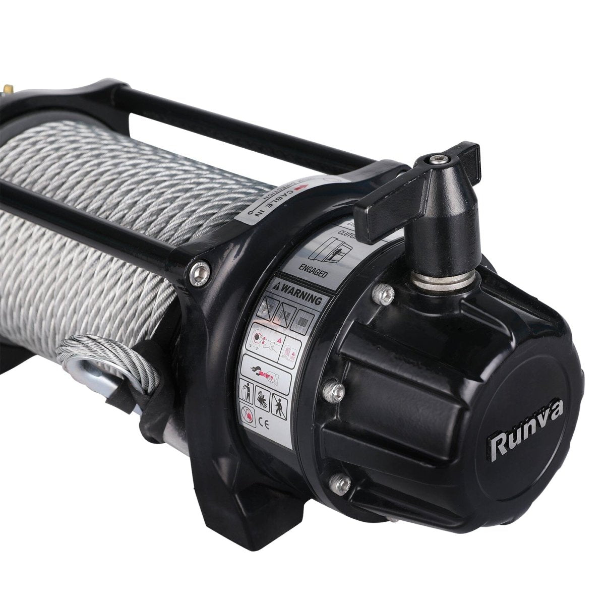 Runva 13XP Premium Winch with Steel Cable - NZ Offroader