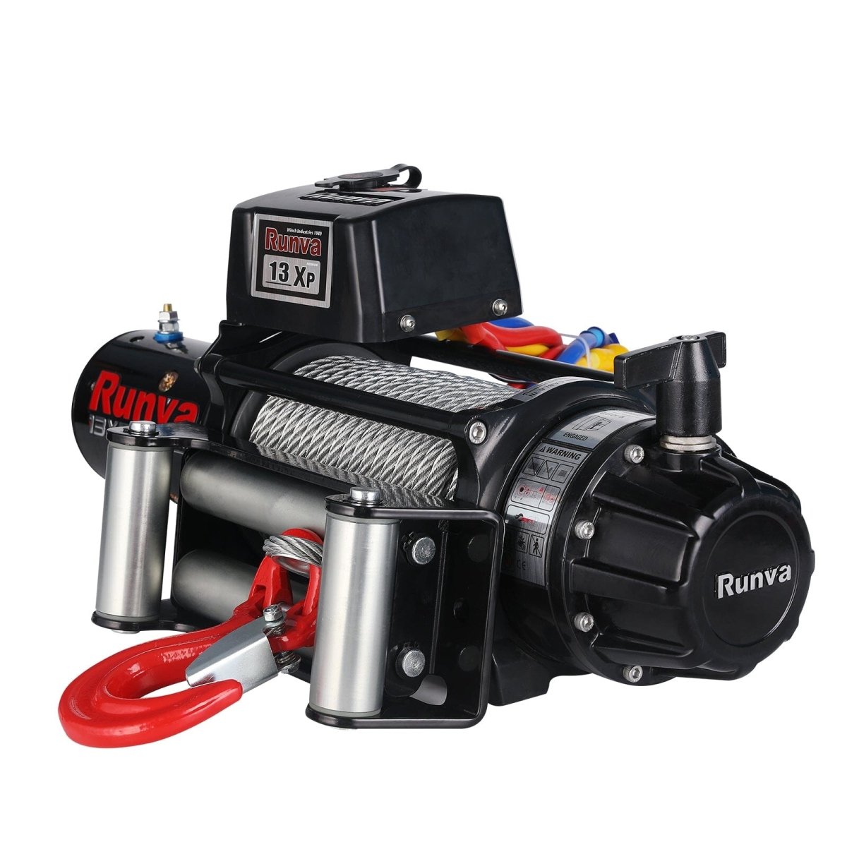 Runva 13XP Premium Winch with Steel Cable - NZ Offroader