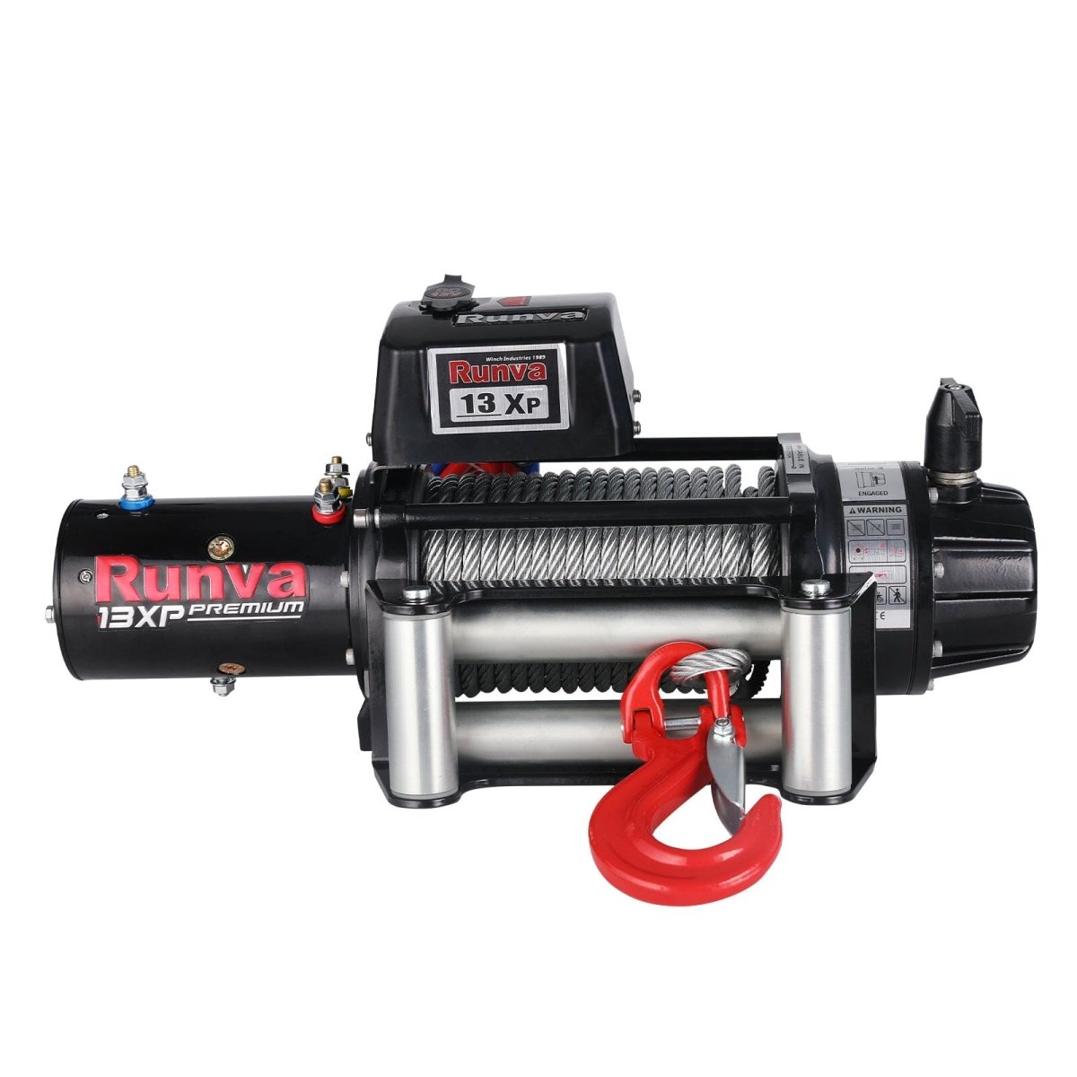 Runva 13XP Premium Winch with Steel Cable - NZ Offroader