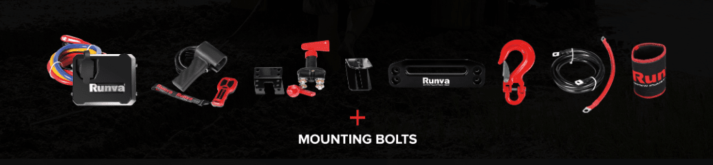 Runva EWL12000 Ultimate winch with Synthetic Rope - NZ Offroader