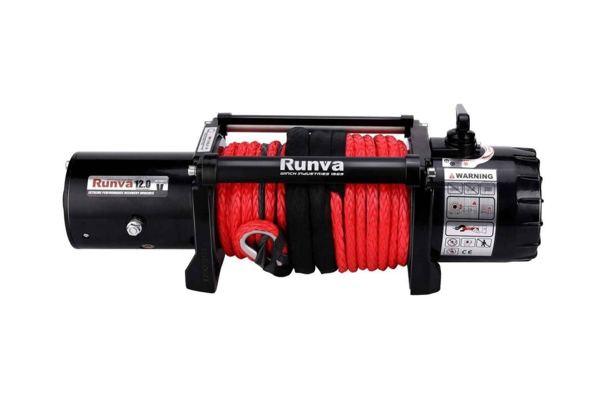 Runva EWV12000 Ultimate winch with Synthetic Rope - NZ Offroader