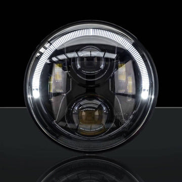 STEDI 7 Inch Carbon Black LED Headlight - NZ Offroader
