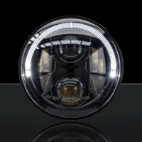 Thumbnail for STEDI 7 Inch Carbon Black LED Headlight - NZ Offroader